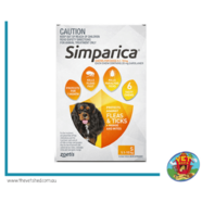 Simparica for Small dogs 5-10kg 6 pack Flea, Tick and Mite treatment 