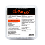 Parvac dog vaccination Pack of 25 