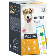 M-Pets Uritest Training Pads with Uritest Strips - 60x60cm 15 Pack