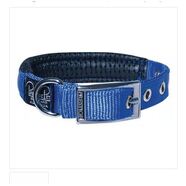 Soft Nylon Padded Collar 3/4" wide - Blue 16" (41cm)