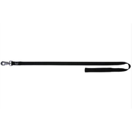 Prestige Soft Padded Leash 1" X 4' Black (122Cm)