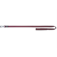 Prestige Soft Padded Leash 1" X 4' Burgundy (122Cm)