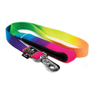 Prestige Soft Padded Leash 1" X 4' Rainbow (122Cm)