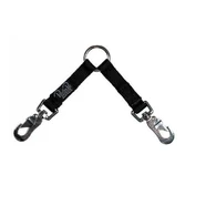 Prestige Two-Dog Coupler 3/4" X 12" Black (30Cm)