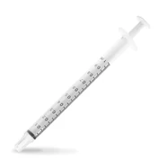 Miracle Brand O-Ring Syringe 1ml Luer Slip Pack of 10