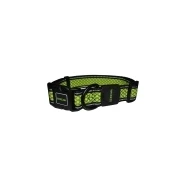 Scream Reflective Adj. Collar Loud Green 2.5X35-51Cm