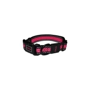 Scream Reflective Adj. Collar Loud Pink 2.5X35-51Cm