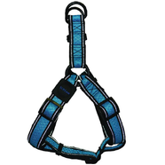 Scream Reflective Step In Harness Loud Blue 2.5X50-72Cm