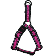 Scream Reflective Step In Harness Loud Pink 2.5X50-72Cm