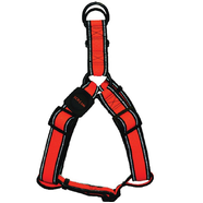 Scream Reflective Step In Harness Loud Orange 2.5X50-72Cm