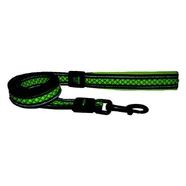 Scream Reflective Padded Leash Loud Green 2.5X120Cm