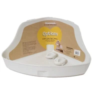 Rosewood Corner Litter Tray for Small Animals - Medium