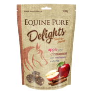 Equine Pure Delights Apple and Cinnamon with Mollasses and Chia [Size: 500g]