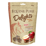 Equine Pure Delights Apple and Cinnamon with Mollasses and Chia [Size: 500g]