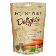 Equine Pure Delights Carrot and Mint with Turmeric and chia [Please choose size: 500gm]
