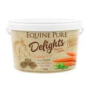 Equine Pure Delights Carrot and Mint with Turmeric and chia [Please choose size: 2kg]