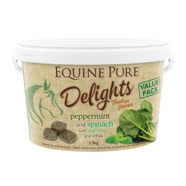 Equine Pure Delights Peppermint and Spinach with Parsley and Chia [Please choose size: 2kg]