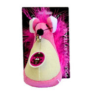 Scream FATTY MOUSE CAT TOY - Loud Pink
