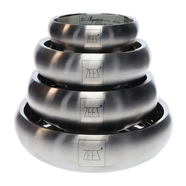 Zeez Signature Collection SS Curved Pet Bowls