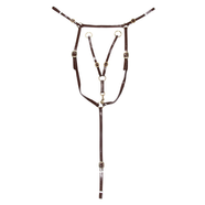 Horse Sense Brass Stockmans Breastplate COB
