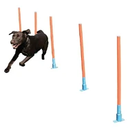 Rosewood Agility Slalom Weave Poles for Dogs