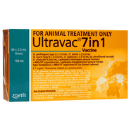 Ultravac 7 in 1 for Cattle Vaccination 100mL