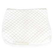 Showcraft Kent Saddle Cloth Small Diamond - WHITE