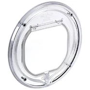 Pet-Tek Glass Fitting Original Cat Door - Clear 27Cm Dia.