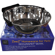 ZEEZ SecuraPet Stainless Steel Bowl - JUMBO 2.83L