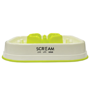Scream Slow Feed Interactive Dog Bowl - Loud Green