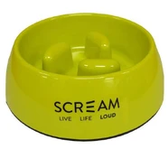Scream Round Slow-Down Pillar Bowl 400Ml Loud Green