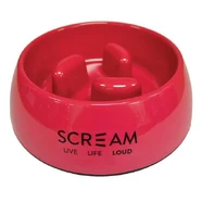 Scream Round Slow-Down Pillar Bowl 400Ml Loud Pink