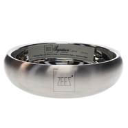 Zeez Signature Collection SS Curved Pet Bowls - 1.98 Litre (22cm)