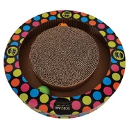 Scream Round Play Cat Scratcher Loud Multicolour 34X5.2Cm