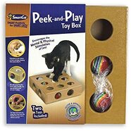SmartCat PEEK-AND-PLAY TOY BOX 26x26x6cm