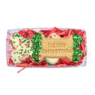 Huds & Toke Little Merry Christmas Bone Gift Box – 2 Pack (6.5cm)