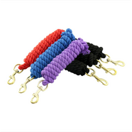 Eureka - Brass 1 1/4" Snap Lead - Solid Colours Pack of 5