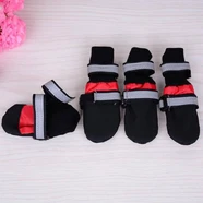 Zeez Dog Waterproof Boots Red XXL 10X9Cm