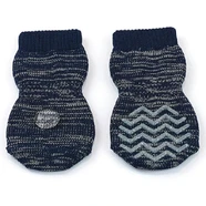 Zeez Hydrophobic Non-Slip Pet Socks Navy 2Xl 4.5X14Cm