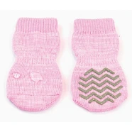 Zeez Hydrophobic Non-Slip Pet Socks Pink 4Xl 6X18Cm