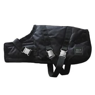 Zeez Supreme Dog Coat Size 22 (56Cm) Oilskin/ Black