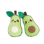 HugSmart MEOW BUDDIES CRAZY CATCHER AVOCADO 10x6x2.5cm - 2pk