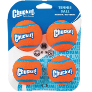 Chuckit! Tennis Ball Medium 6Cm - 4Pk