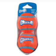 Chuckit! Tennis Ball Medium 6Cm - 2Pk (Sleeve)