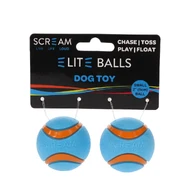 Scream Elite Ball Loud Blue & Orange 2 Pack - Small 5cm
