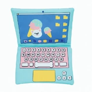 Hugsmart Fuzzy Friendz Dog Toy Bark To School Laptop 22X15X1Cm
