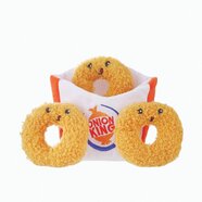 HugSmart PUZZLE HUNTER DOG TOY FOOD PARTY ONION RING 14x5x14cm