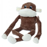 Zippypaws Spencer Crinkle Monkey Brown Extra Large 53X22Cm