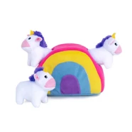 Zippypaws Zippy Burrow Unicorn Rainbow 19X13Cm