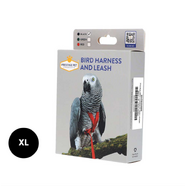 Prestige BIRD HARNESS AND LEASH Black - XL (1000-1600g)
